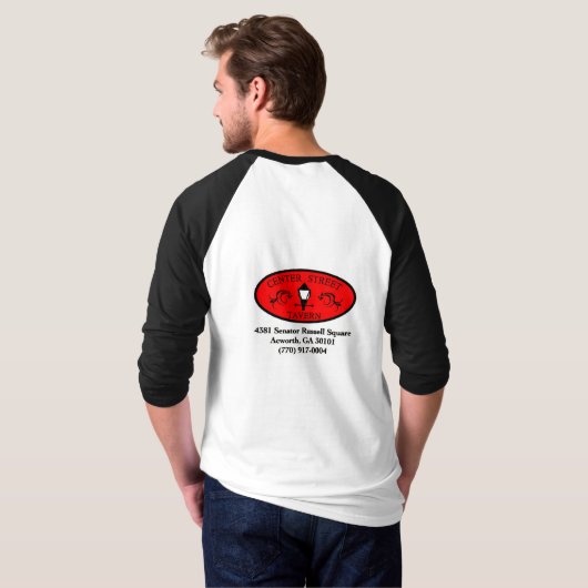 Geboortedatum: en J T-shirt (Achterkant volledig)