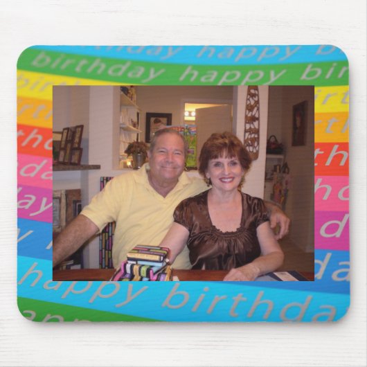 Geboortedatum foto muismat (Voorkant)