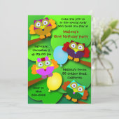 Geboortedatum uitnodiging 030G: Eigenaren (Staand voorkant)