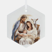 Geboorteglas Ornament (Achterkant)