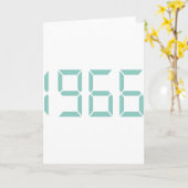 Geboortejaar - 1966 - verjaardag kaart (Gele Bloem)