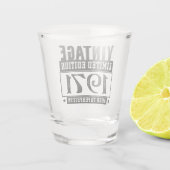 Geboortejaar 1971 - Geavanceerd Shot Glas (Achterkant)