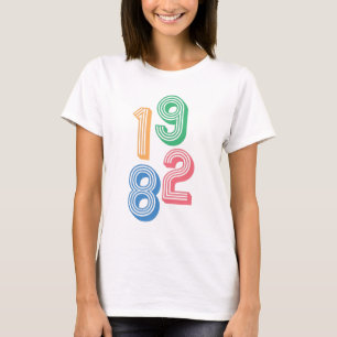 Geboortejaar - 1982 - 40ste verjaardag T-Shirt