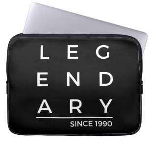 Geboortejaar Legendarisch Sinds 1990 Laptop Sleeve