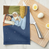 Geboortekeuken handdoek (Quarter Fold)