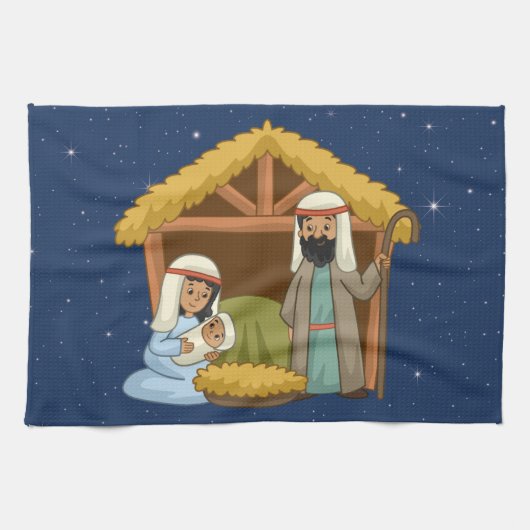 Geboortekeuken handdoek (Horizontaal)