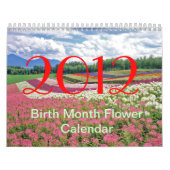 GEBOORTEMAAND 2012 KALENDERS KALENDER (Hoes)