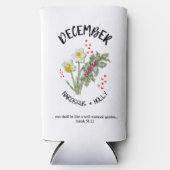 Geboortemaand Bloem December Christelijk (Voorkant)