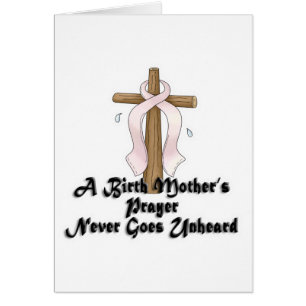 Geboortemoeders Prayer Nooit gehoord Roze RIbbon