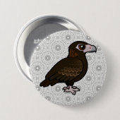 Geboortende arend ronde button 7,6 cm (Voorkant /achterkant)