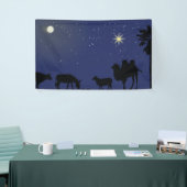 Geboorteplaats achtergrond voor Kerstmis Spandoek (Beurs)