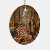 Geboorteplaats: Edward Moran (1917) Keramisch Ornament (Rechts)