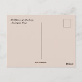 Geboorteplaats van Abraham Nasiriyah Irak Briefkaart (Achterkant)