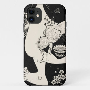 Geboorteplaats van de kalf van het been, geïllust iPhone 11 hoesje