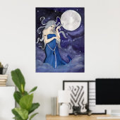 Geboorteplaats van een Star-Poster Poster (Thuiskantoor)