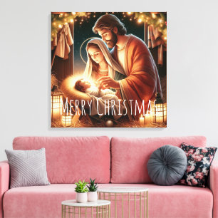 Geboorteplaats van Jezus Canvas Afdruk