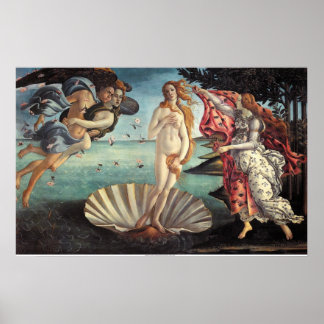 Geboorteplaats van Venus Poster