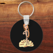 Geboorteplaats van Venus Sleutelhanger (Voorkant)