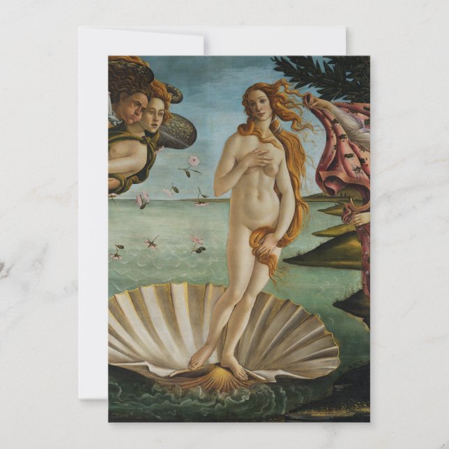 Geboorteplaats: Venus, Sandro Botticelli (Voorkant)