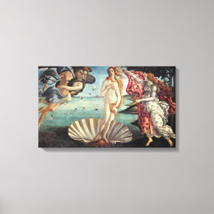 Geboorteplaats: Venus, Sandro Botticelli Canvas Afdruk
