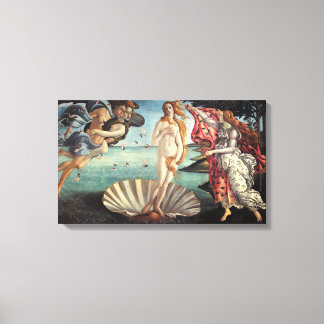 Geboorteplaats: Venus, Sandro Botticelli Canvas Afdruk