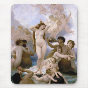 Geboorteplaats: Venus, William-Adolphe Bouguereau Muismat