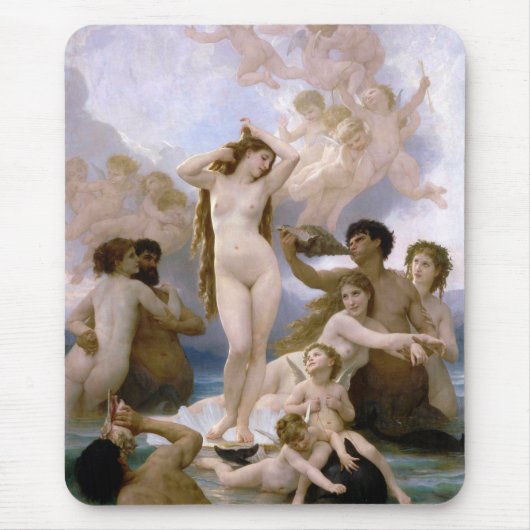 Geboorteplaats: Venus, William-Adolphe Bouguereau Muismat (Voorkant)