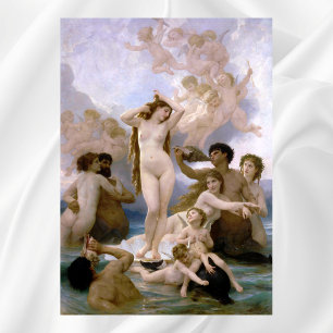 Geboorteplaats: Venus, William-Adolphe Bouguereau Poster
