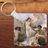 Geboorteplaats: Venus, William-Adolphe Bouguereau Sleutelhanger (Voorkant)