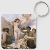 Geboorteplaats: Venus, William-Adolphe Bouguereau Sleutelhanger (Achterkant)