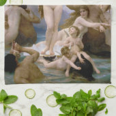 Geboorteplaats: Venus, William-Adolphe Bouguereau Theedoek (Gevouwen)