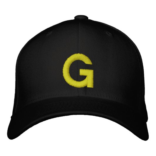 Geborduurd G Pet (Voorkant)