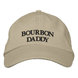geborduurd Pet - BOURBON DADDY