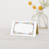 Geborduurde bloemenbruiloft (Voorkant)