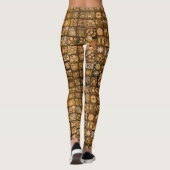 geborduurde bloemenquilt met dieren leggings (Achterkant)