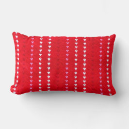 geborduurde harten Valentijnse houden van Kussen