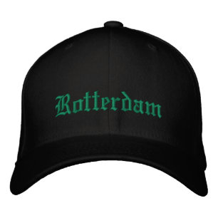 Geborduurde honkbalpet Rotterdam 010 Pet