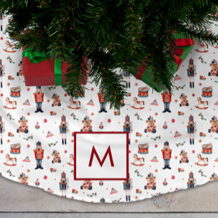 Geborduurde Kerstboom Vloerkleed Rok