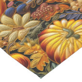 Geborduurde look grote Thanksgiving tafelkleed (Hoek)