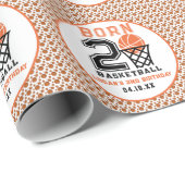 Geboren 2 basketbal | De tweede verjaardag van de Cadeaupapier (Rol Hoek)