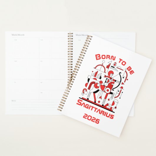 Geboren als Boogschutter Planner (Display)