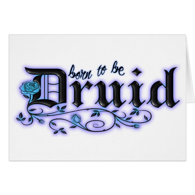 Geboren als Druid (Voorkant Horizontaal)