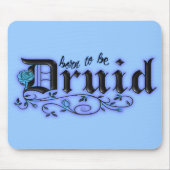 Geboren als Druid Muismat (Voorkant)