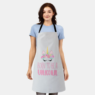 Geboren als een Unicorn Magical Fantasy Schort