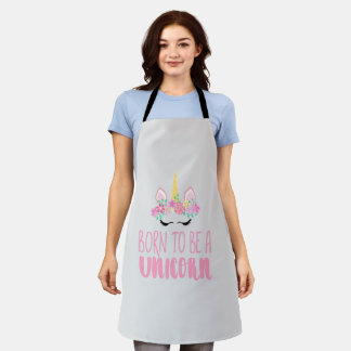 Geboren als een Unicorn Magical Fantasy Schort