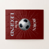 geboren als legende legpuzzel (Horizontaal)