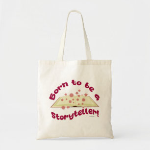 Geboren als verhalenverteller die epische Logo-kun Tote Bag