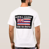 Geboren en verhit Shirt (Achterkant)