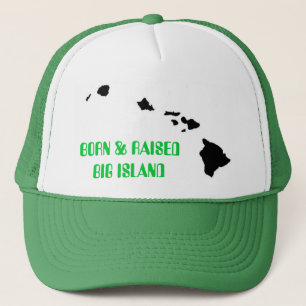 GEBOREN EN VERHOOGD BIG ISLAND TRUCKER PET