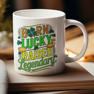 Geboren Gelukkig Opgegroeid Legendary St. Patricks Koffiemok